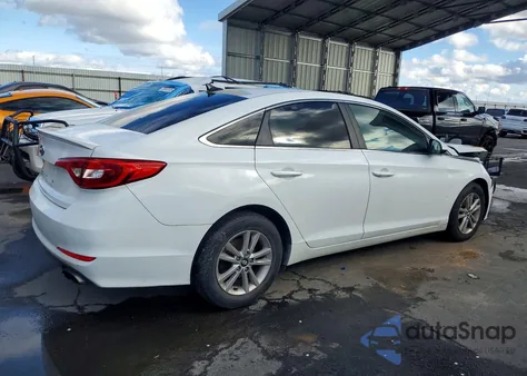 2017 Hyundai Sonata Se z USA, uszkodzony, nr VIN 5NPE24AF4HH588364